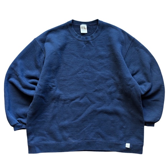 Russell Athletic Sweaters - Vintage 90's Russell Athletic Cropped Crewneck Sweatshirt Women's Size Large